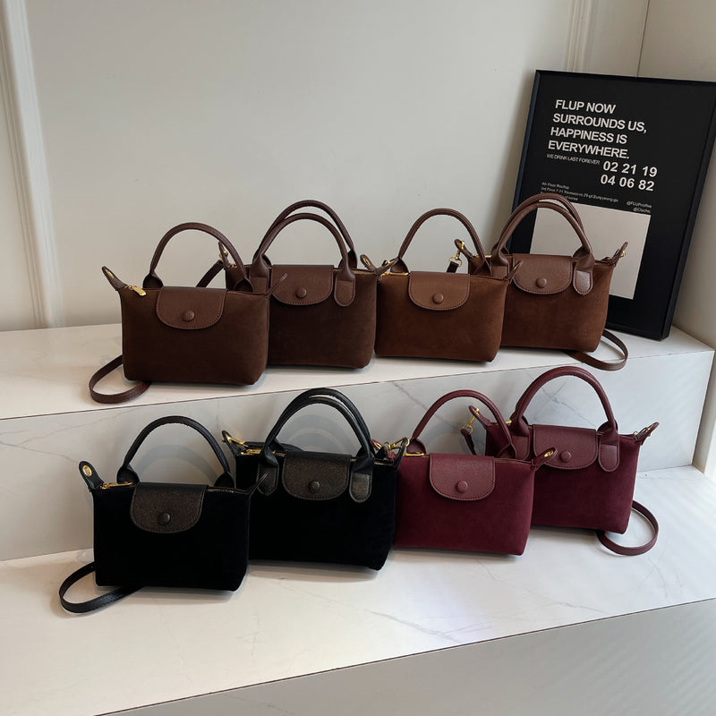 Retro Matte Dragon Splicing Women's Shoulder Messenger Bag