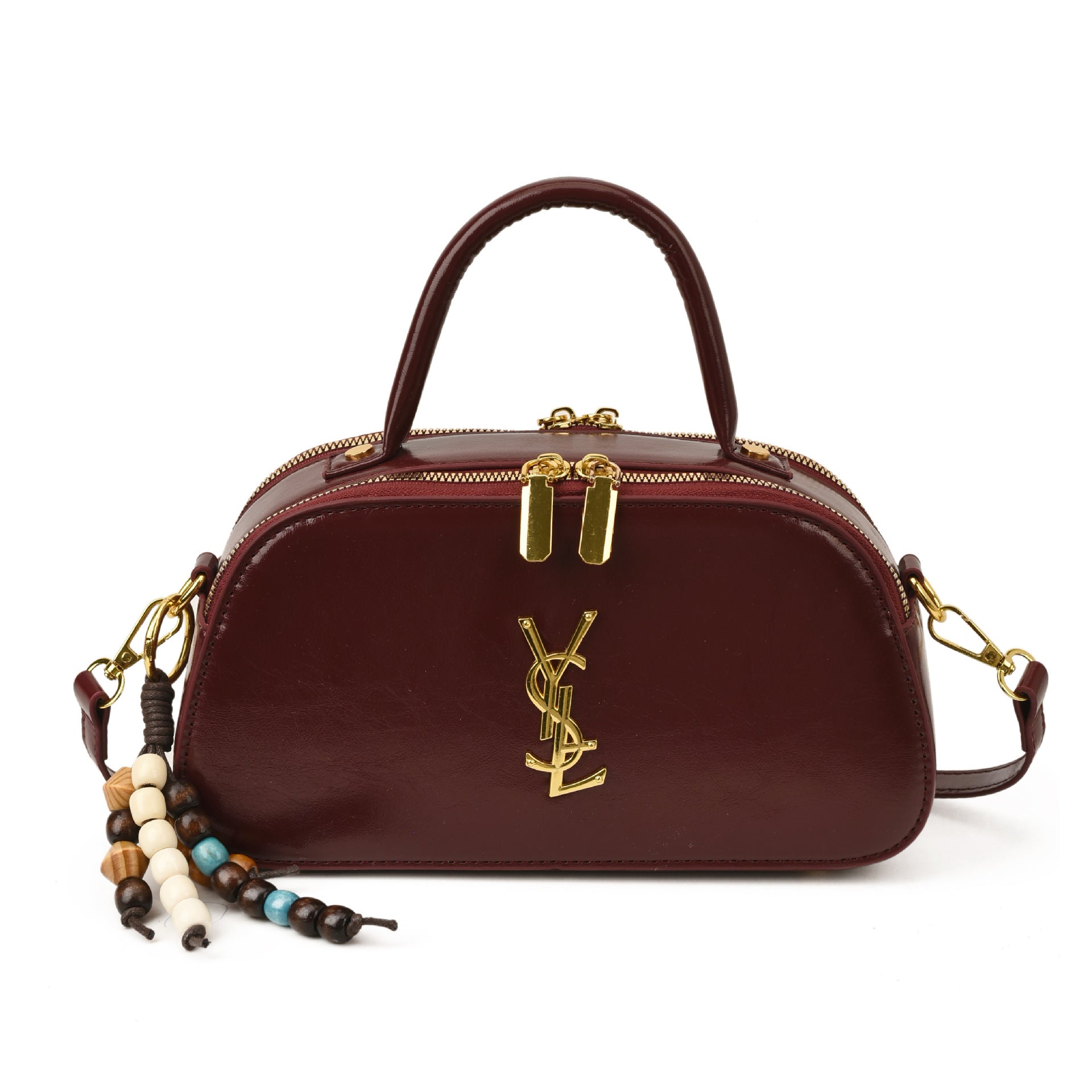 Light Luxury Poplar Forest Saddle Shoulder Bag Fashion