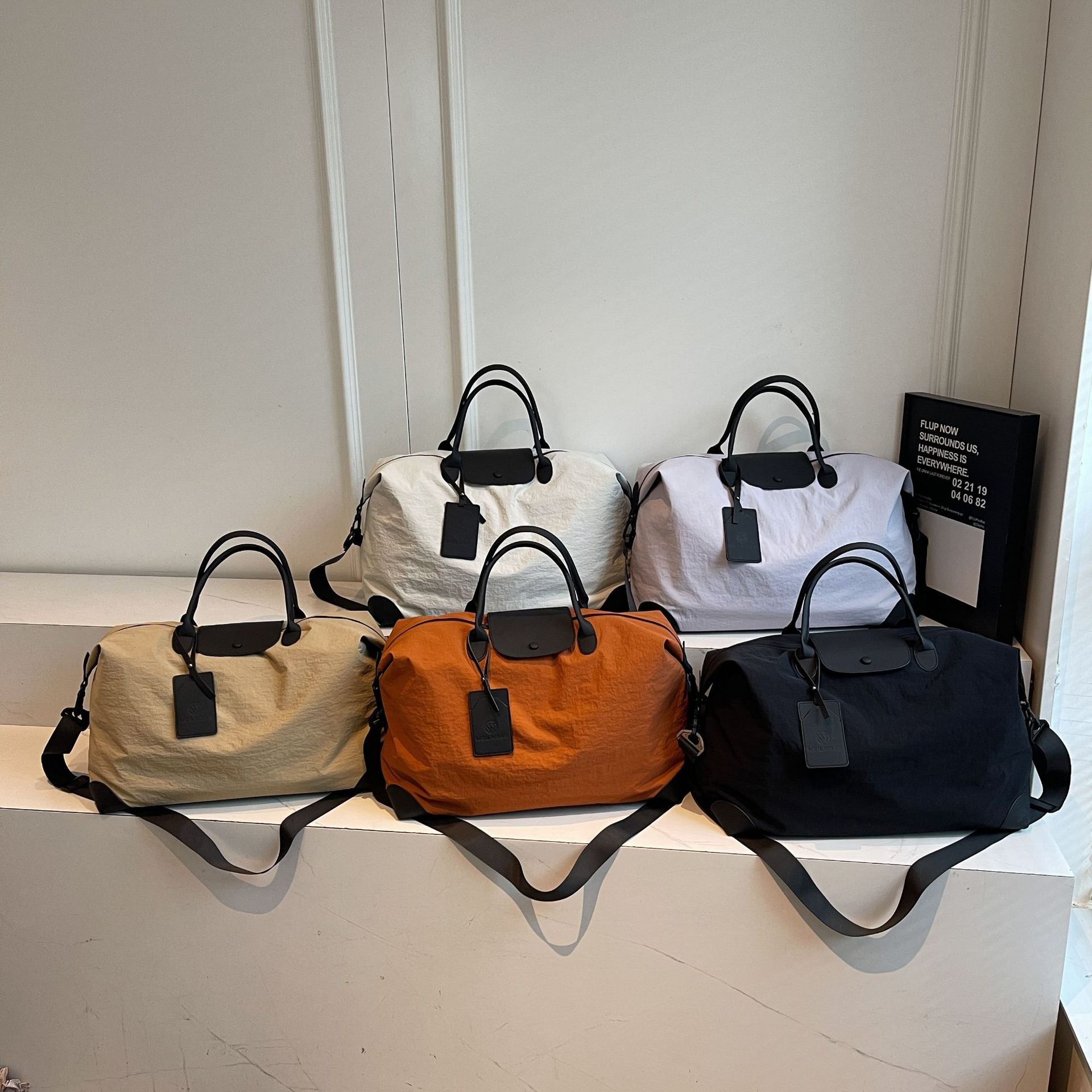 Longbaoxiang Large Capacity Lightweight Travel Tote Bag