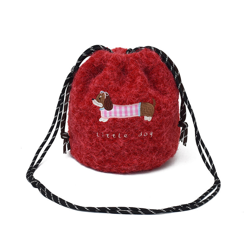 Cute Embroidery Fashion Shoulder Bag
