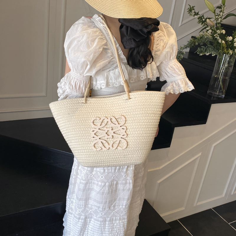 Large Capacity Woven Handbag for Women