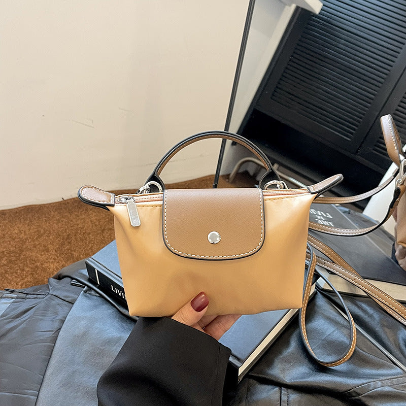 Light Luxury Dragon Mini Dumpling Crossbody Nylon Bag
