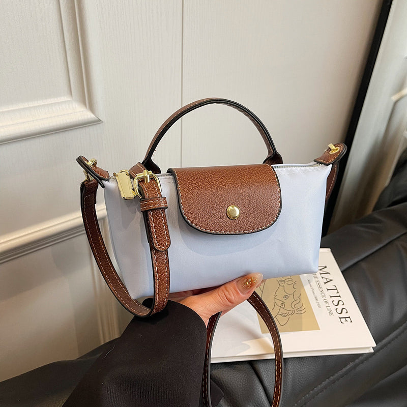 Vintage Fashion Nylon Dumpling Bag Women'S Bag Dragon Bags Xiang Shoulder Crossbody Handbag Texture Bag