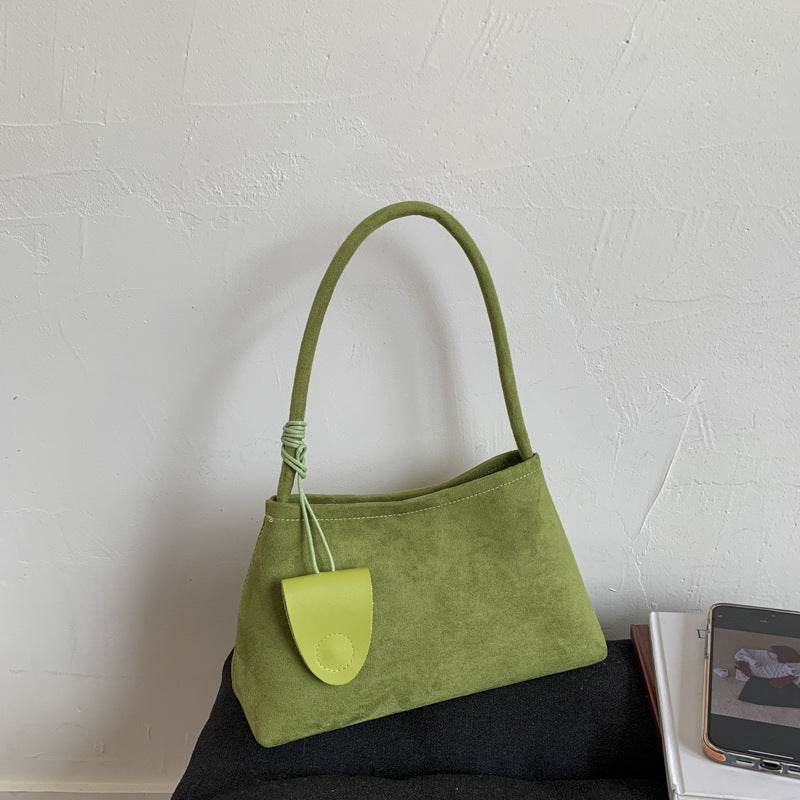 N Ins Niche Design Armpit Bag Simple Trendy Shoulder Matte Fashion Mother Child Handbag