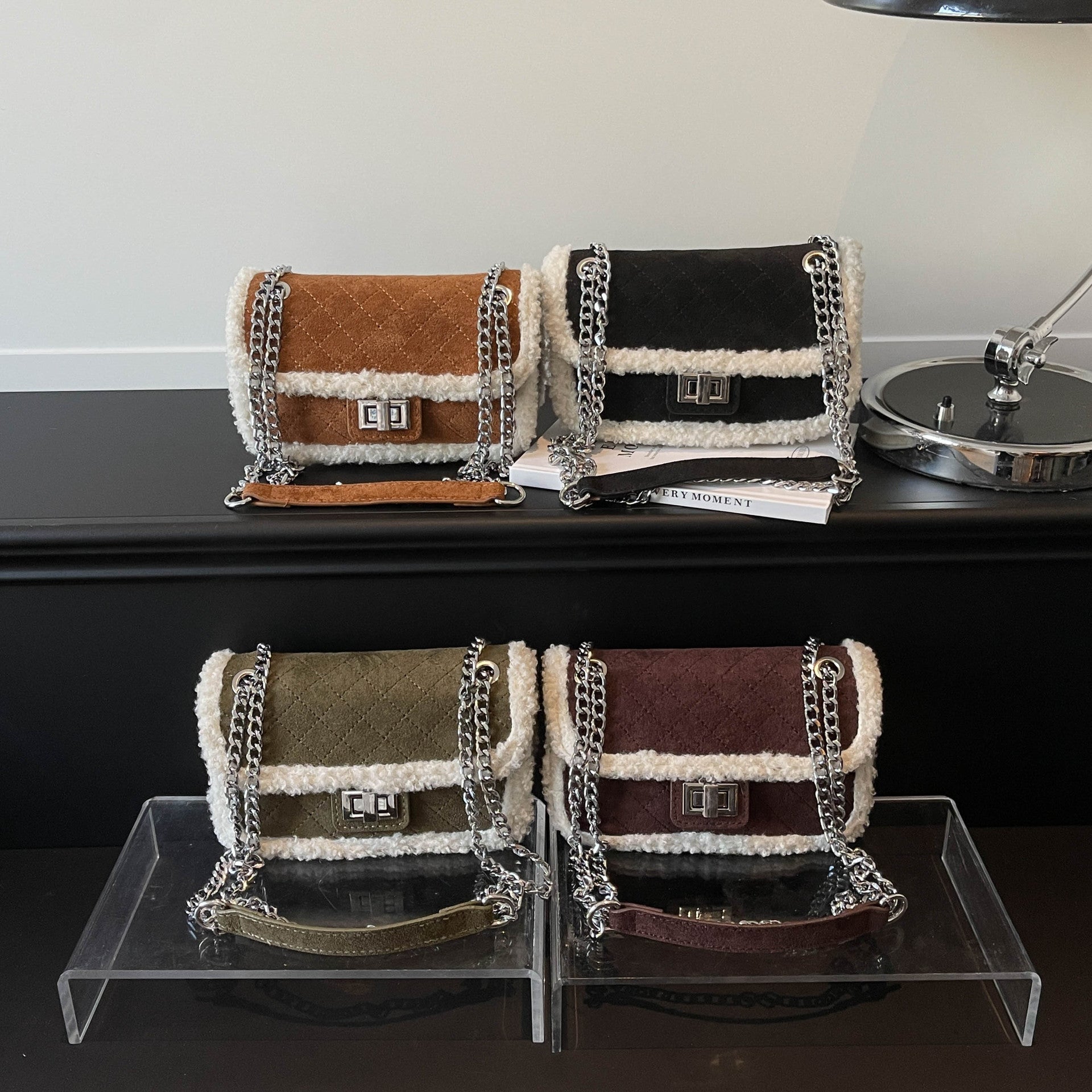 Trendy Personalized Chain Commuter Bag