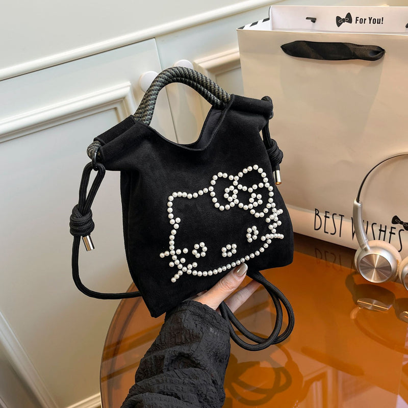 Retro Cartoon Cute Handbag Sweet Fashion Shoulder Bag