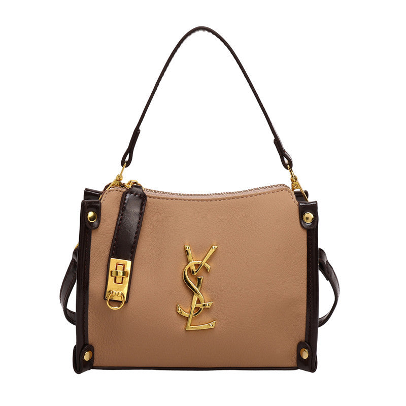 Fashion Poplar Forest Retro Matte Shoulder Messenger Bag