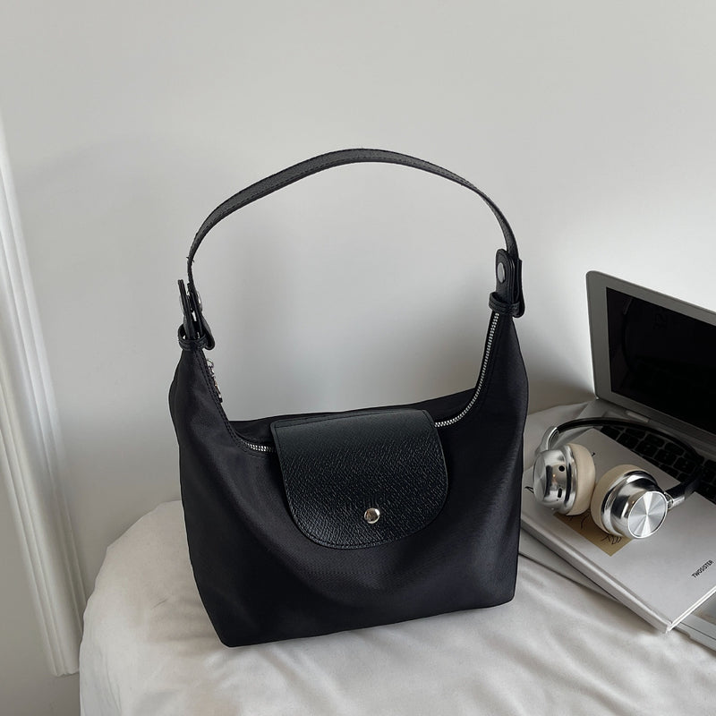 Waterproof Nylon Dumpling Crossbody Shoulder Commuter Bag