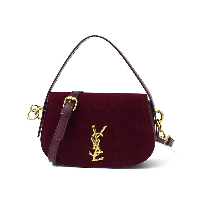 Premium Poplar Forest Saddle Bag Shoulder Messenger Crossbody