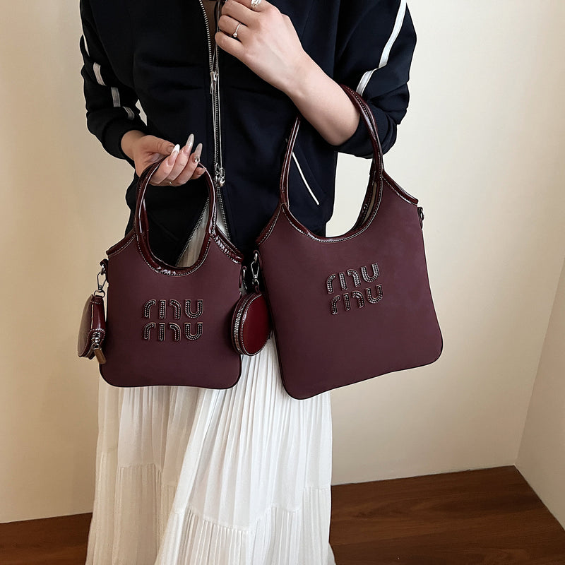 Miu Versatile Mother & Child Shoulder Bag Large Capacity