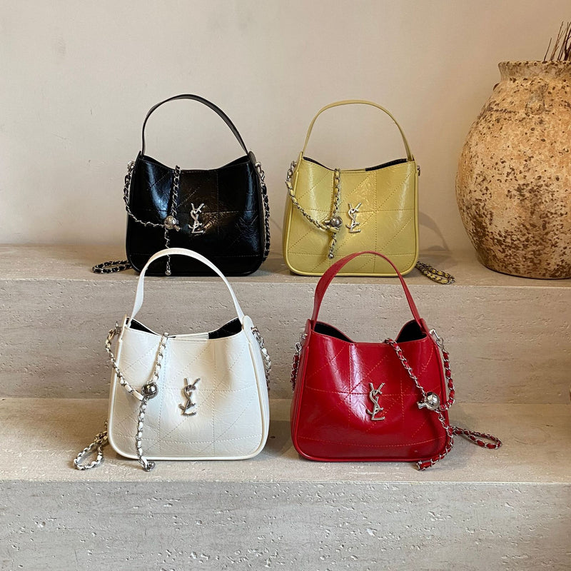 Light Luxury Embroidered Rhombus Chain Shoulder Messenger Bag