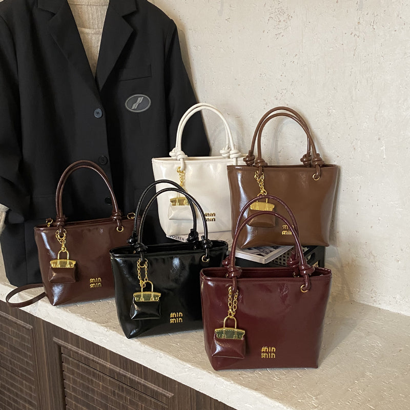 Miu Retro Luxury Bucket Bag Shoulder Crossbody Handbag