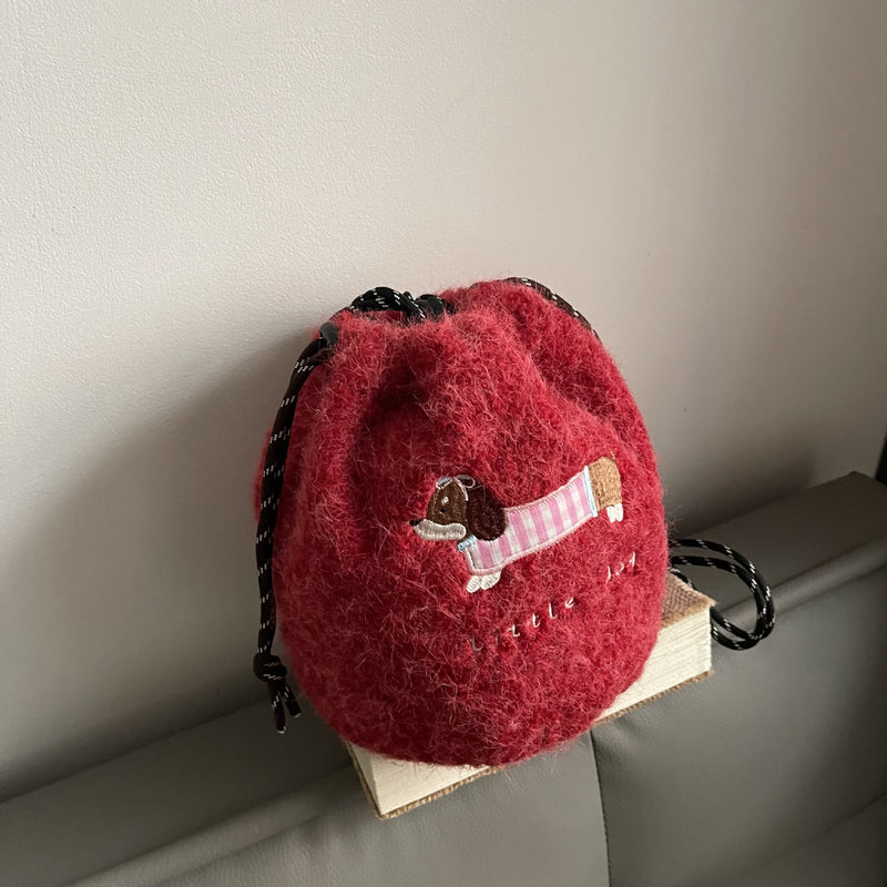 Cute Embroidery Fashion Shoulder Bag
