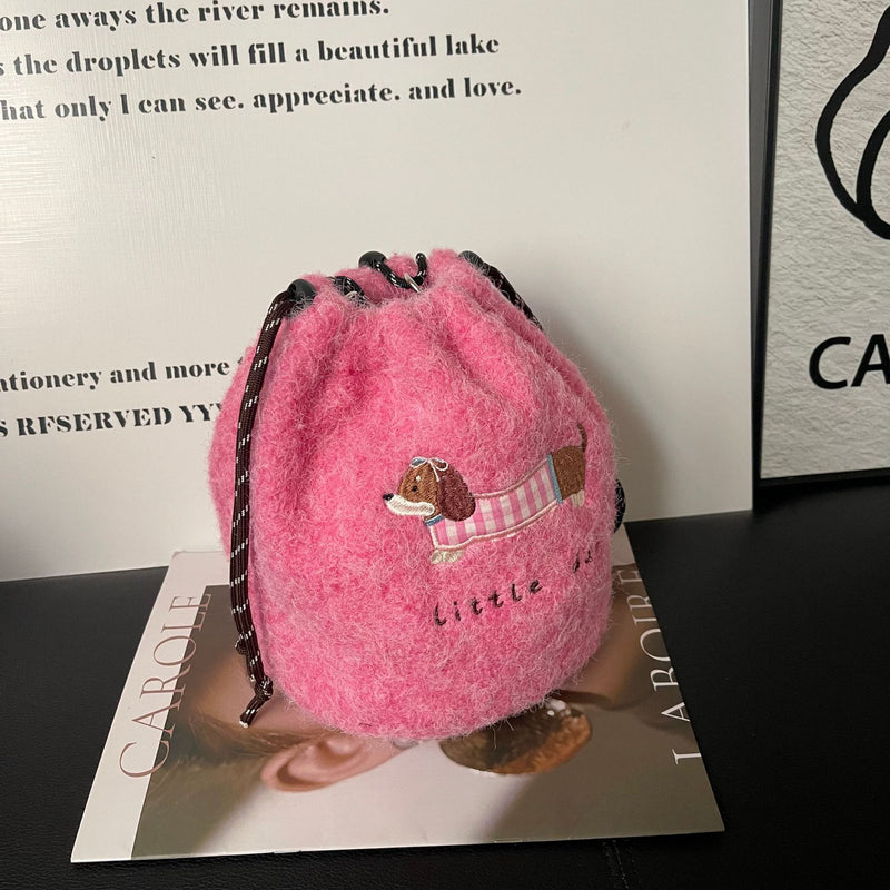 Cute Embroidery Fashion Shoulder Bag