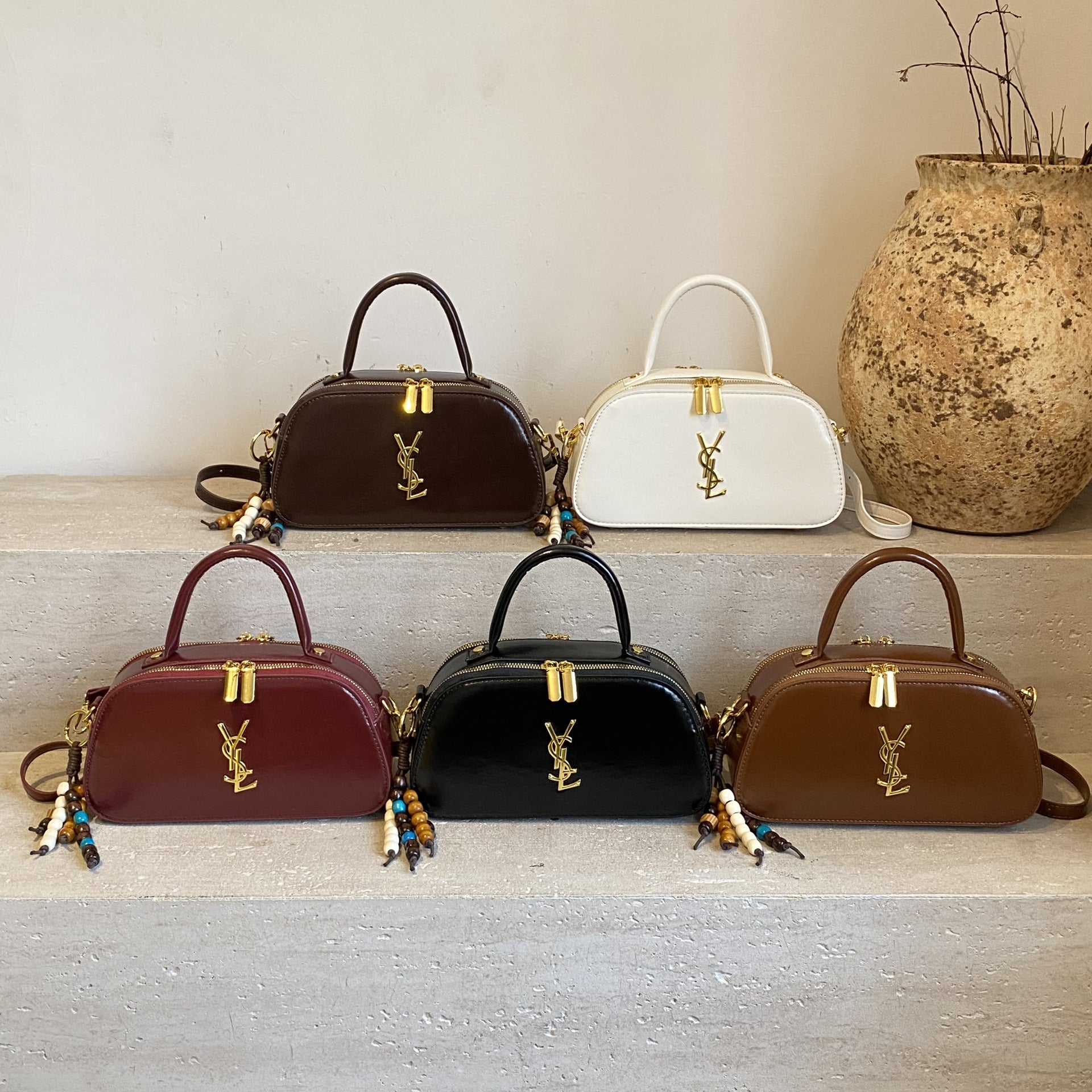 Light Luxury Poplar Forest Saddle Shoulder Bag Fashion
