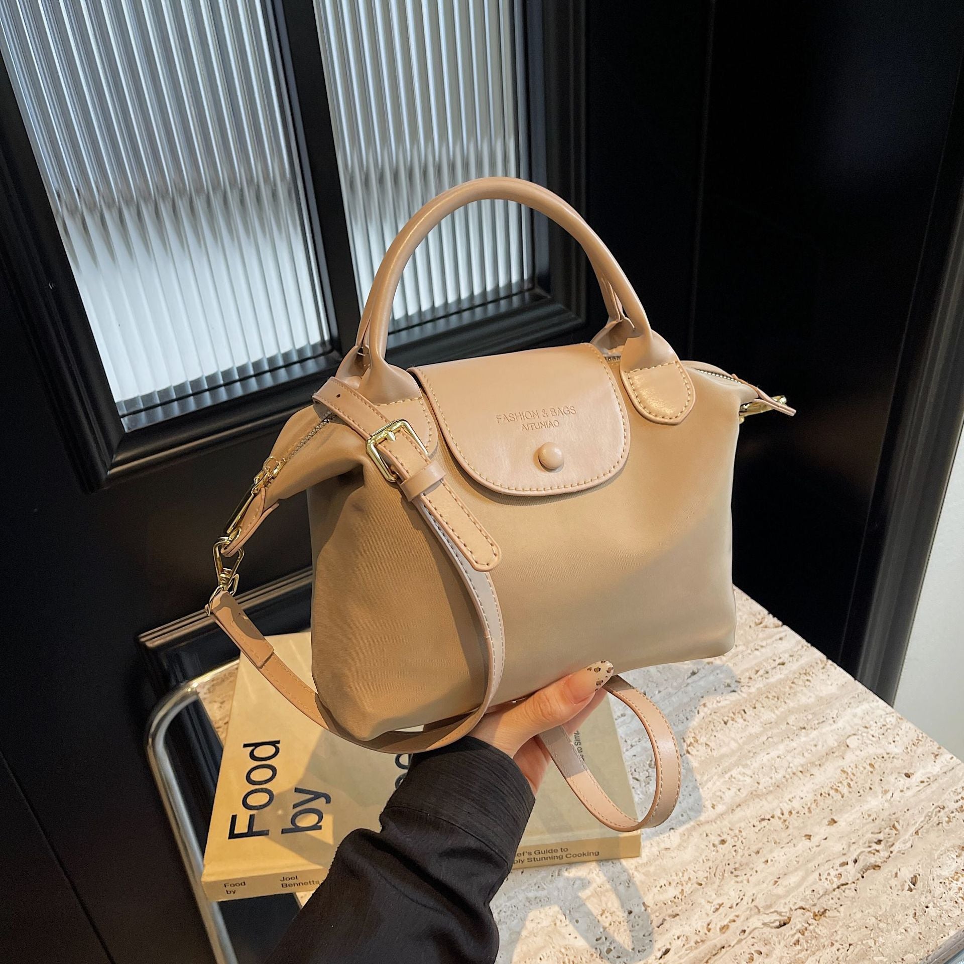 Trendy Oxford Dragon Dumpling Shoulder Crossbody Bag