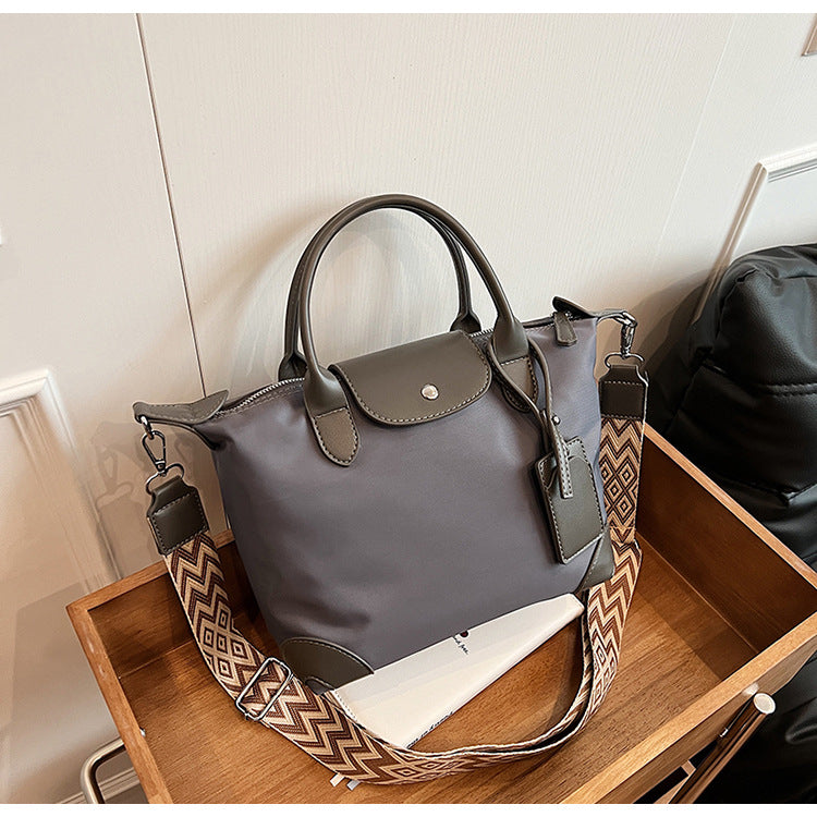 New Nylon Large Capacity Women Shoulder Crossbody Tote Bag