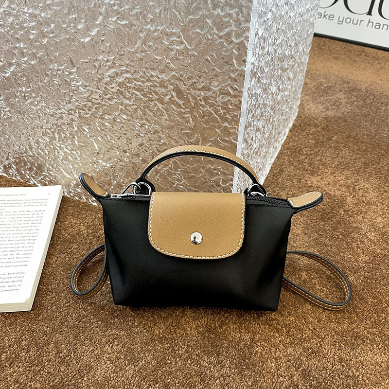 Light Luxury Dragon Mini Dumpling Crossbody Nylon Bag