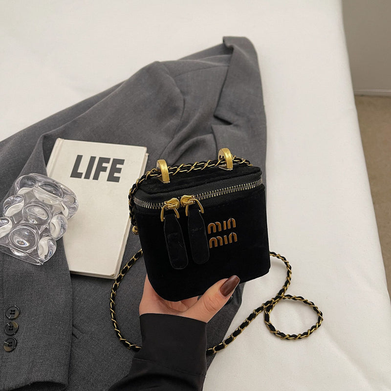 Retro Glossy Luxury Shoulder Bag for Women