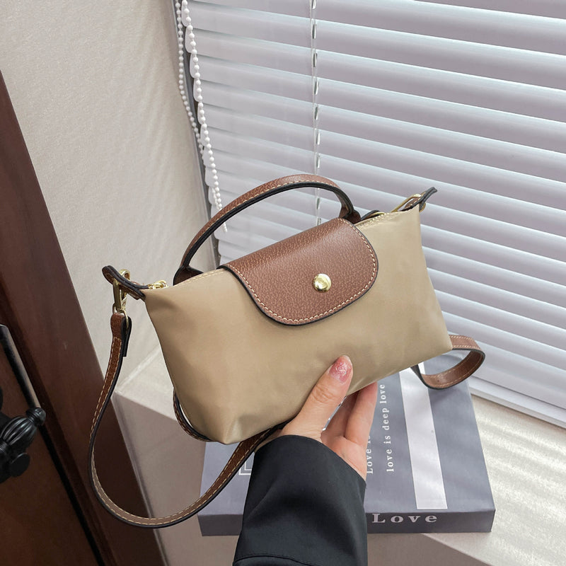 Nylon Dumpling Bag Mini Shoulder Crossbody Messenger Handbag