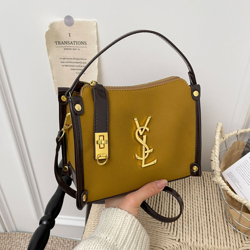 Fashion Poplar Forest Retro Matte Shoulder Messenger Bag