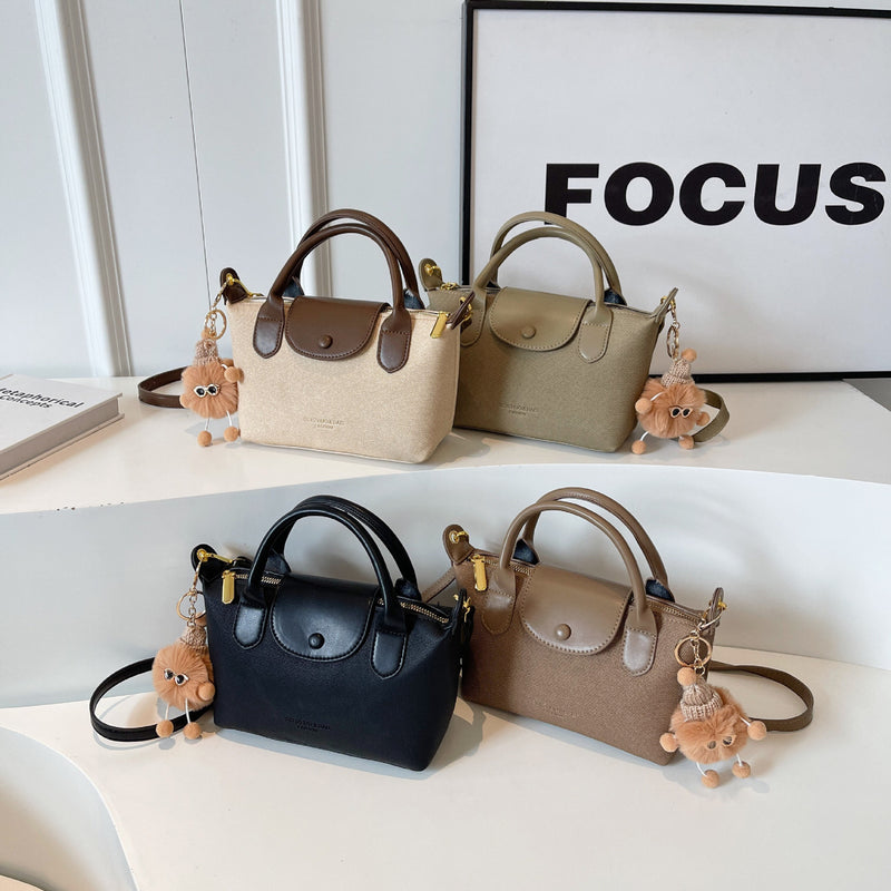 Simple Dragon Dumpling Shoulder Bag High-End Texture