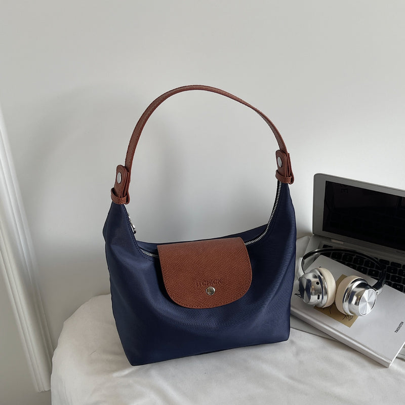 Waterproof Nylon Dumpling Crossbody Shoulder Commuter Bag
