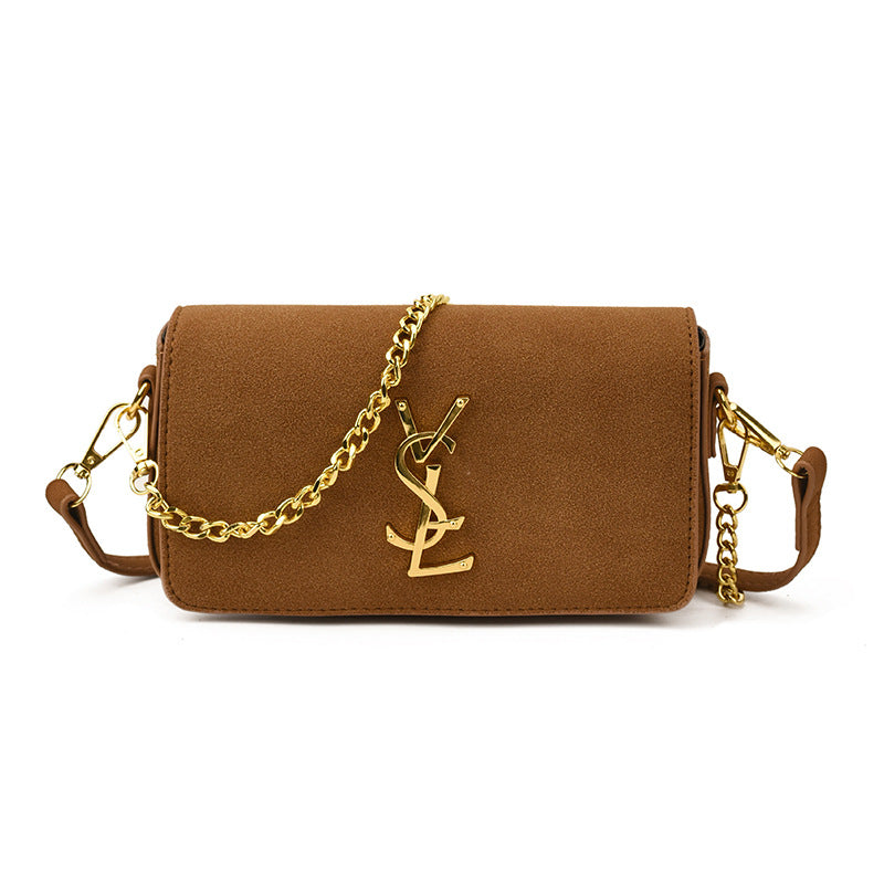 Frosted Poplar Forest Chain Shoulder Crossbody Bag Luxury