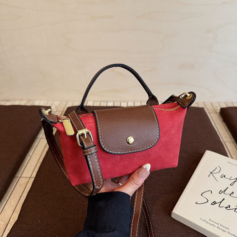 Fashion Dragon Dumpling Retro Shoulder Bag Light Luxury