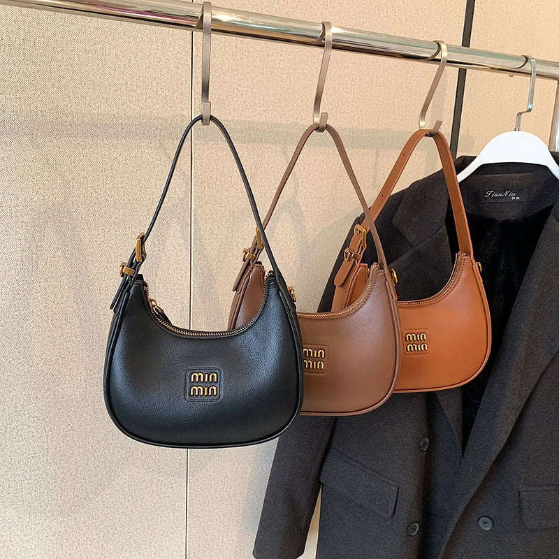 Premium Women's Miu Dumpling Shoulder Bag Light Luxury