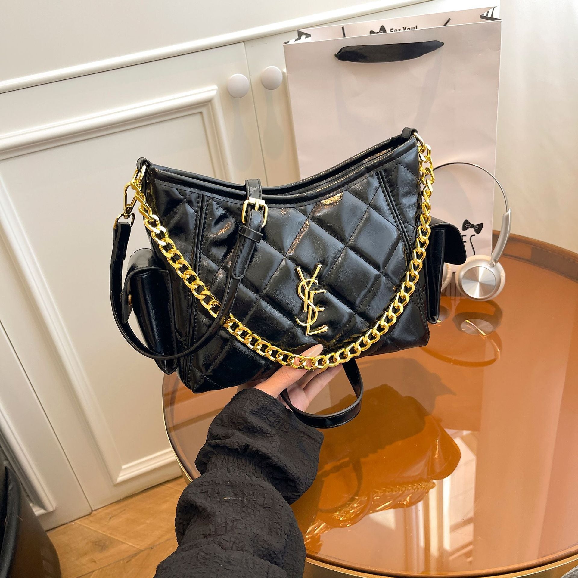 Poplar Forest Luxury Chain Crossbody Shoulder Bag Women