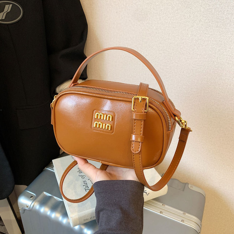 Trendy Small Square Crossbody Shoulder Camera Bag for Women