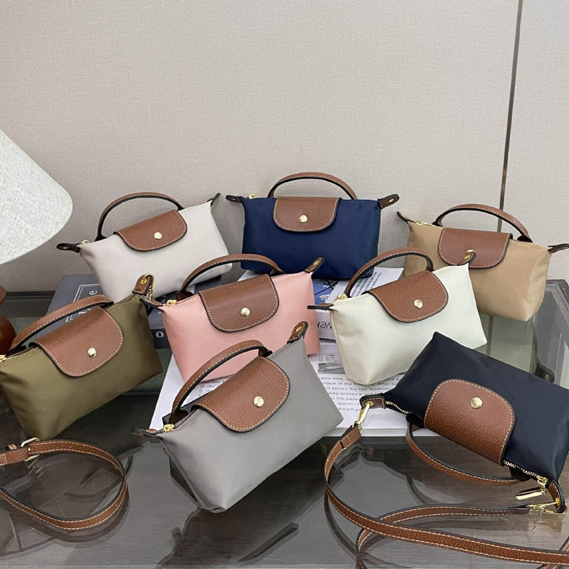 Nylon Dumpling Bag Mini Shoulder Crossbody Messenger Handbag