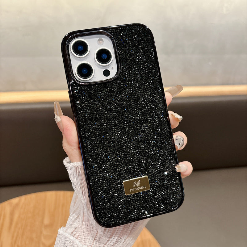 Electroplated Rhinestone Diamond Case for iPhone 17 Pro Max