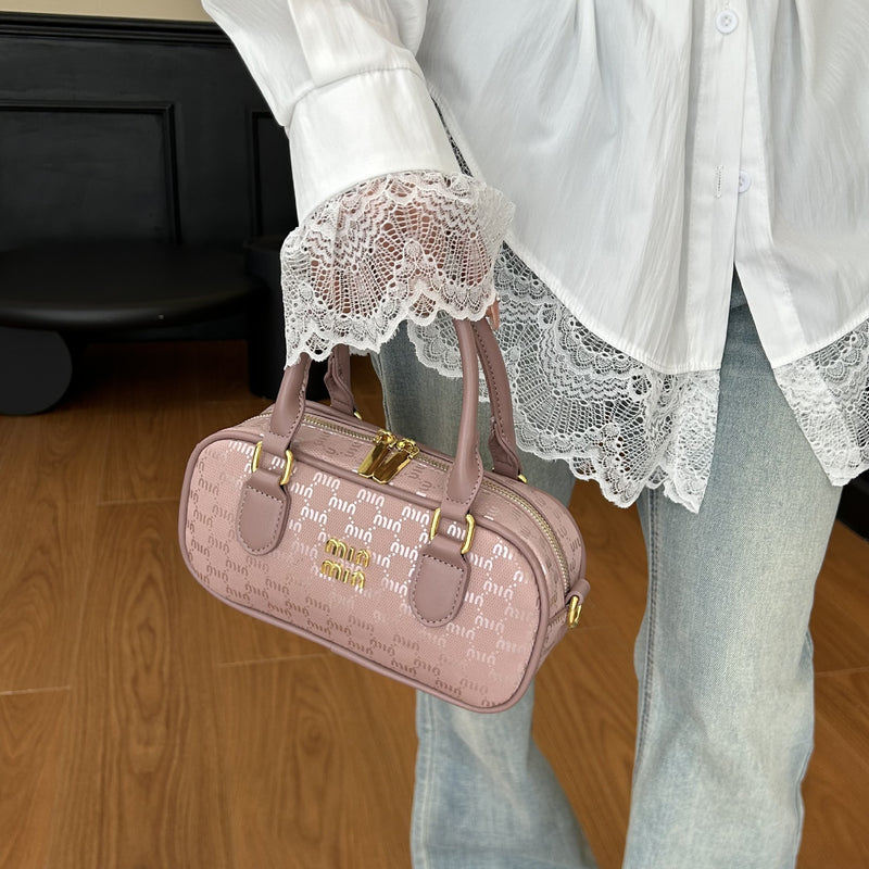 Luxury Texture Small Square Pillow Shoulder Bag