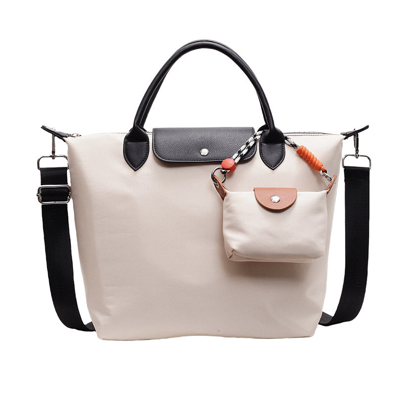 Spring Large-Capacity Dumpling Crossbody Shoulder Bag