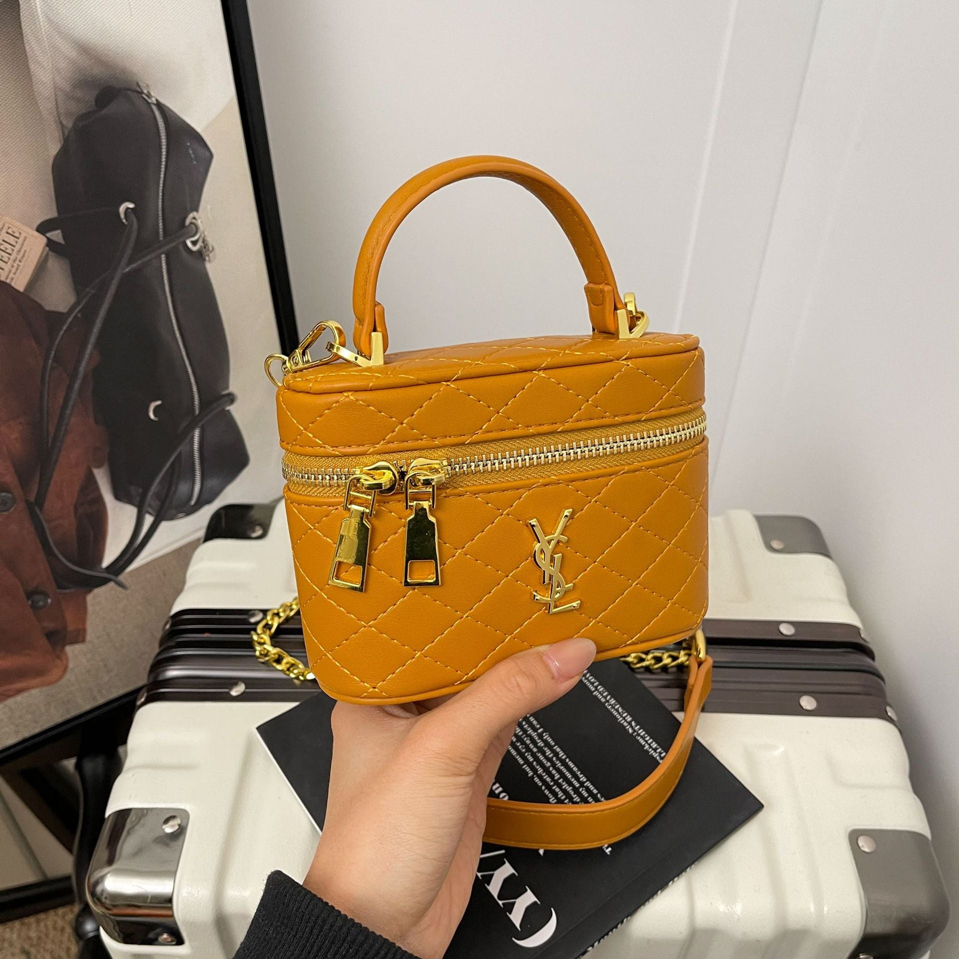 Fashion Poplar Forest Luxury Messenger Small Square Bag