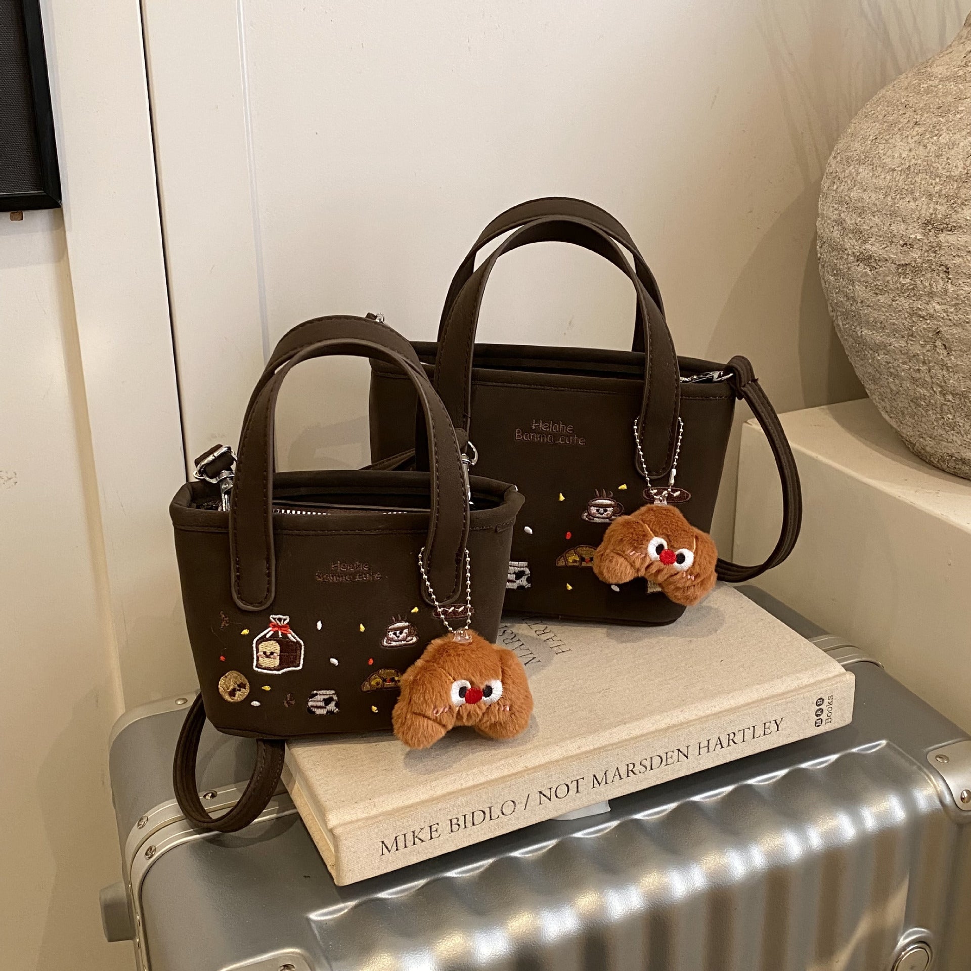 Cute Cartoon Handbag Versatile Shoulder Bag Fashion Casual