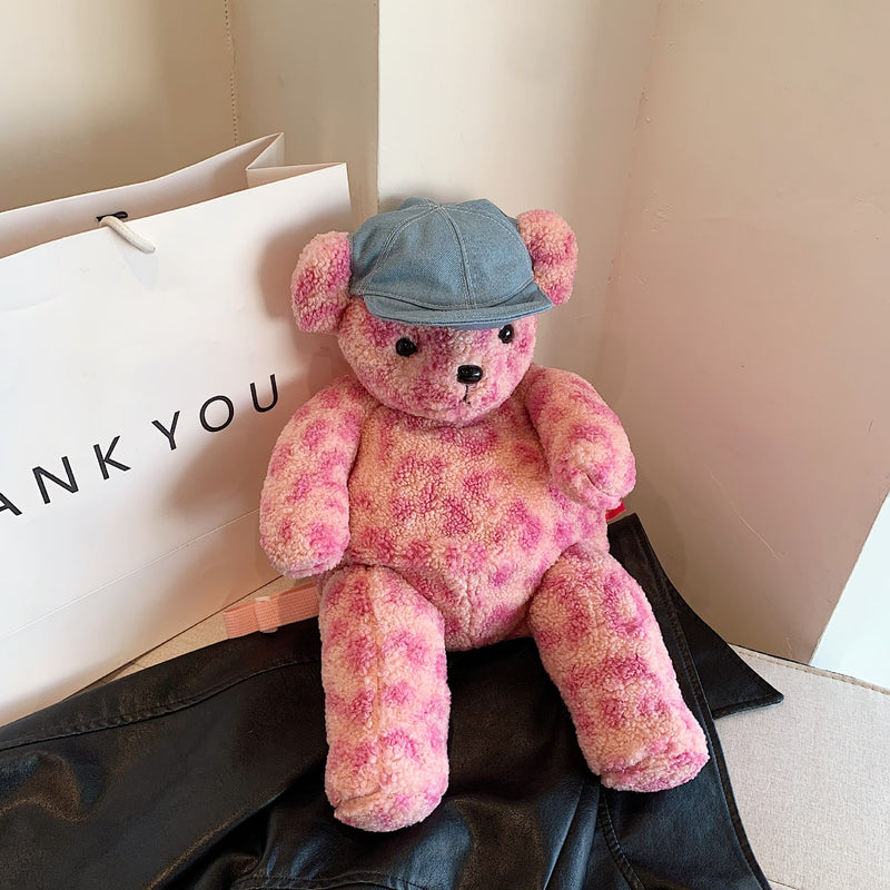 Cute Teddy Bear Backpack Large Capacity Schoolbag