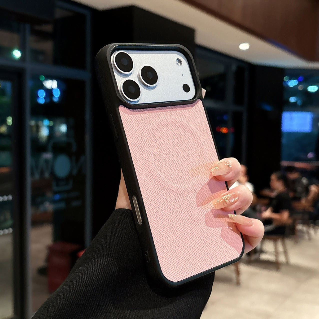 iPhone 17 Pro Max Strong Magnetic Cross Pattern Phone Case