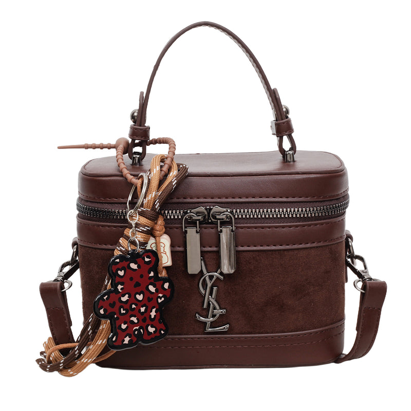 Poplar Forest Suede Square Luxury Shoulder Messenger Bag