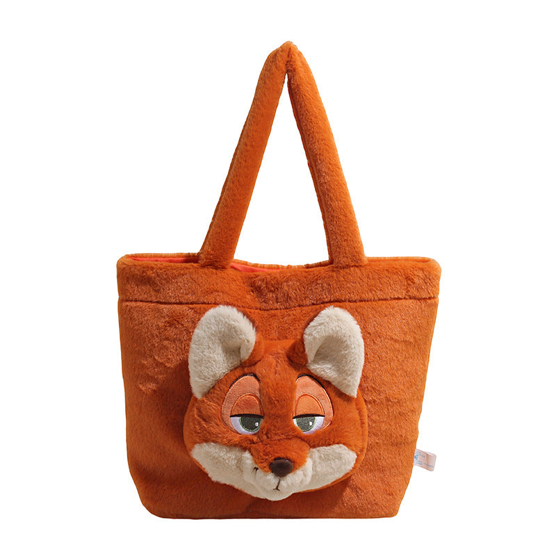 Cute Animal City Tote Bag Judy Nick Shoulder Bag