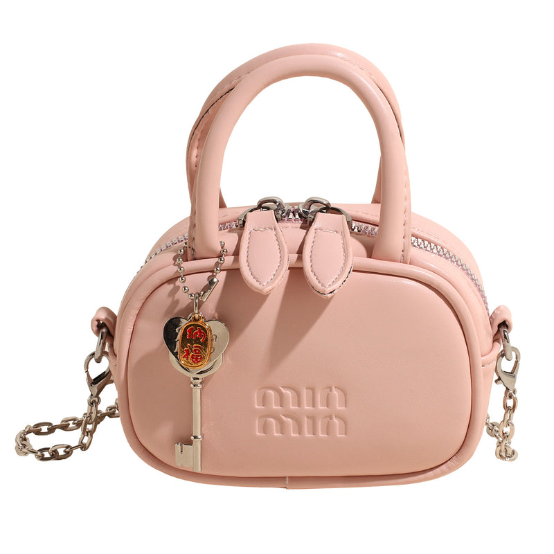 Niche Fashion Portable Women's Bowling Shoulder Bag