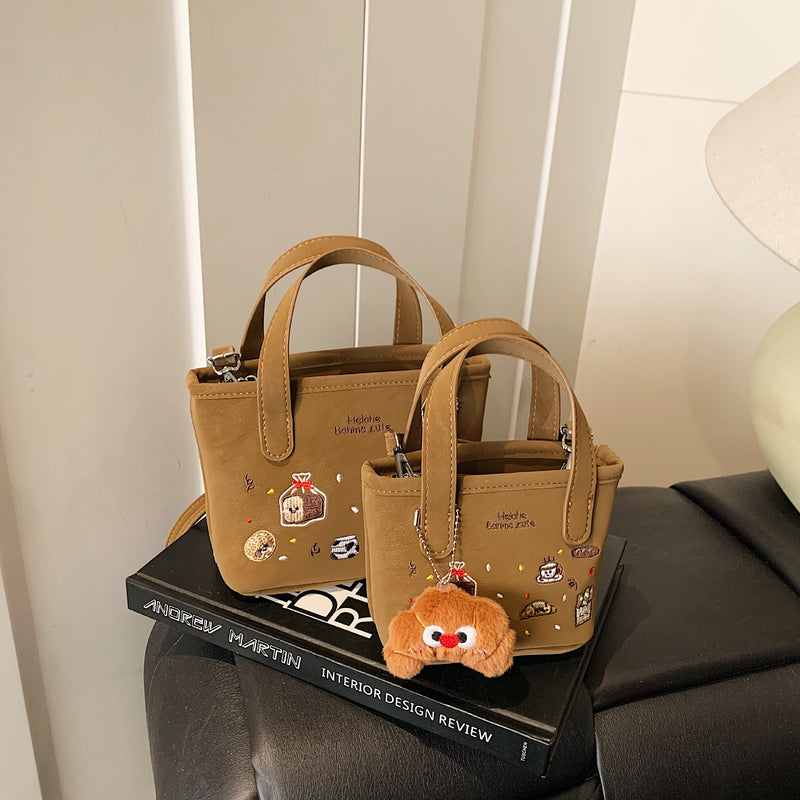 Cute Cartoon Handbag Versatile Shoulder Bag Fashion Casual