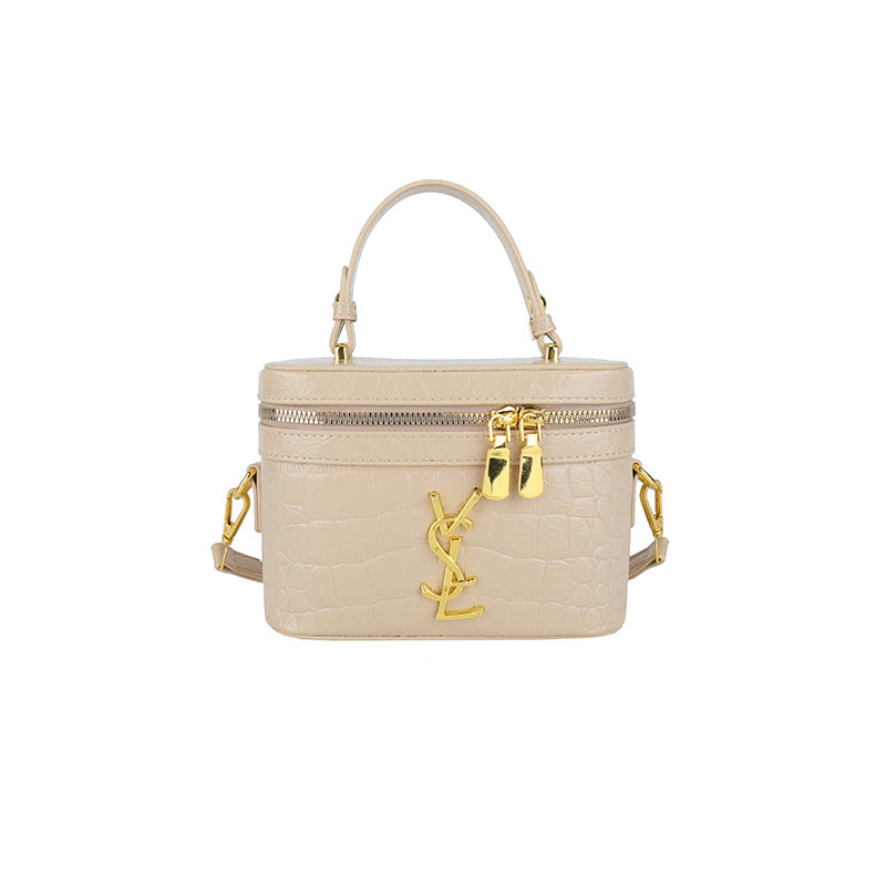 Light Luxury Poplar Stone Rhombus Square Shoulder Bag