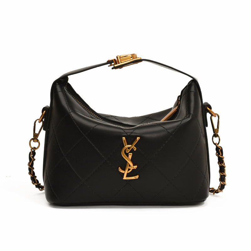 Diamond Chain Poplar Forest Luxury Bucket Shoulder Bag