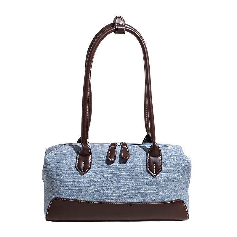 Dongdaemun Denim Armpit Bag Trendy Shoulder Handbag