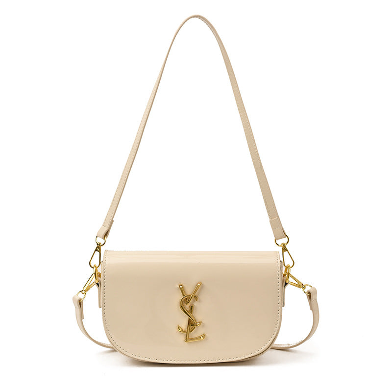 Retro Poplar Forest Saddle Bag Personalized Shoulder Bag