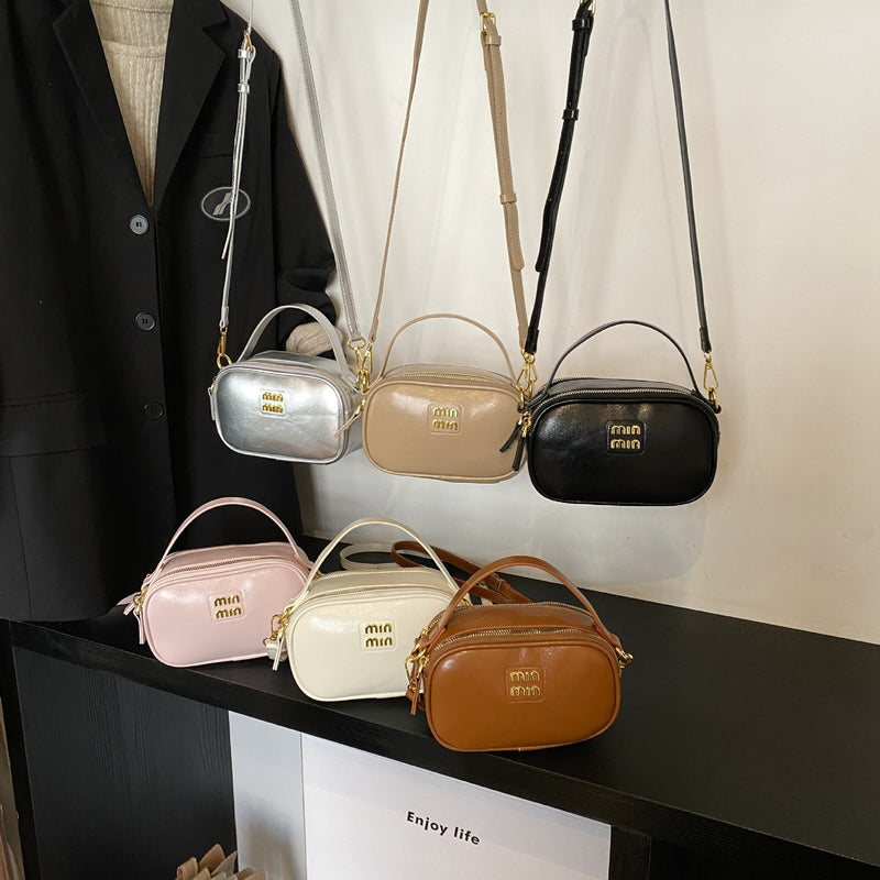 Trendy Small Square Crossbody Shoulder Camera Bag for Women