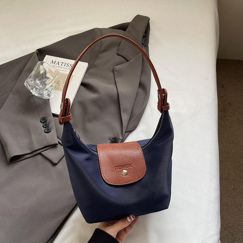 Waterproof Nylon Dumpling Crossbody Shoulder Commuter Bag